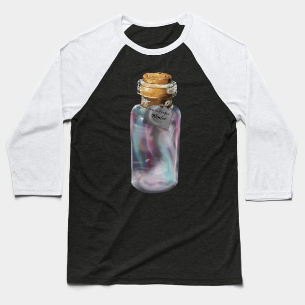 Eau de Parfum: Winter Hayle Baseball T-Shirt by drawnexplore